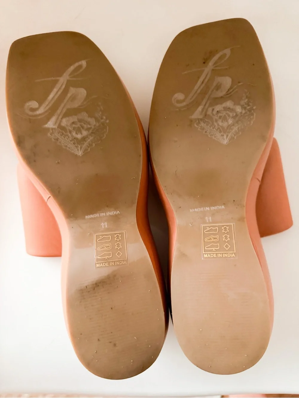 Free People Mila Minimal Wedge In Vachetta